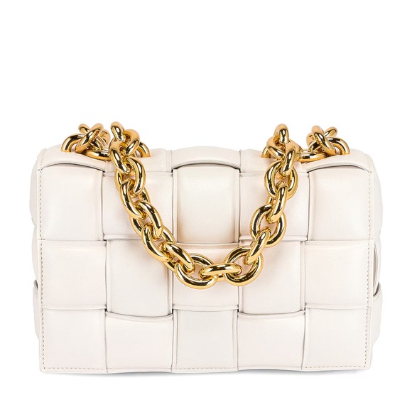 BOTTEGA VENETA
Chain Cassette Bag - White